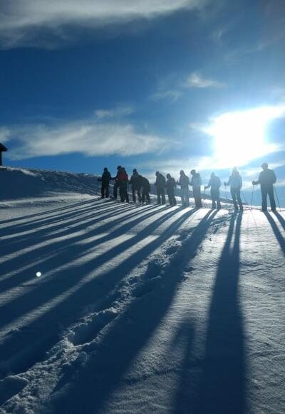 traumhafter Tag auf unserem Winterwanderweg