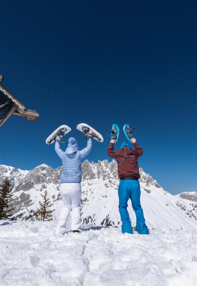 Schneeschuhwandern Hochkeil