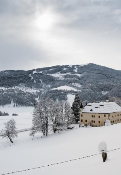 oberhalb des Schloss Höchs