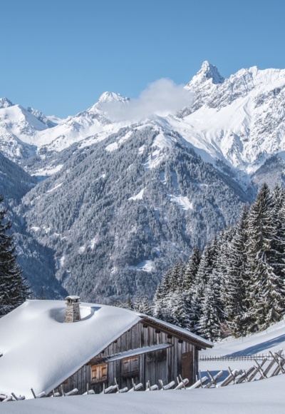 Winterlandschaft Bartholomäberg