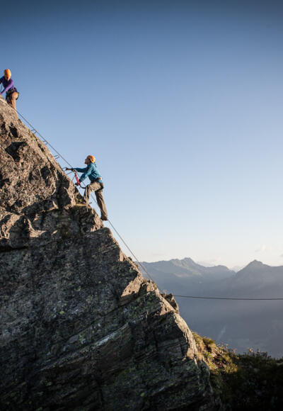 Klettersteig Burg