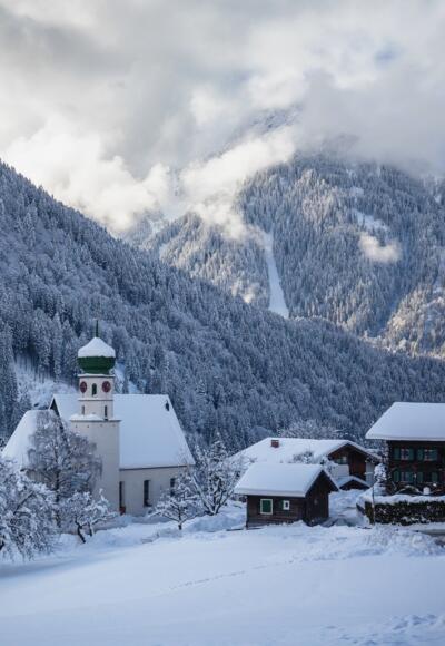 Winterlandschaft St. Gallenkirch