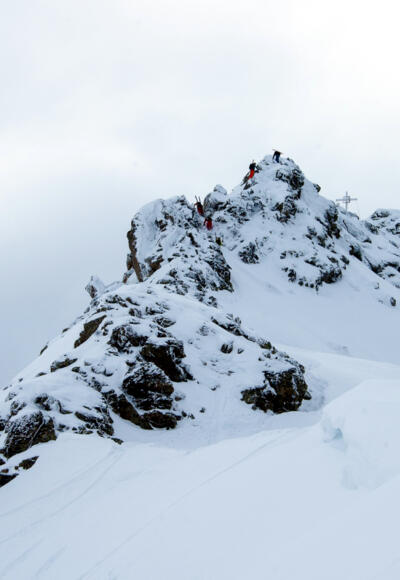 Aufstieg auf die Zamangspitze