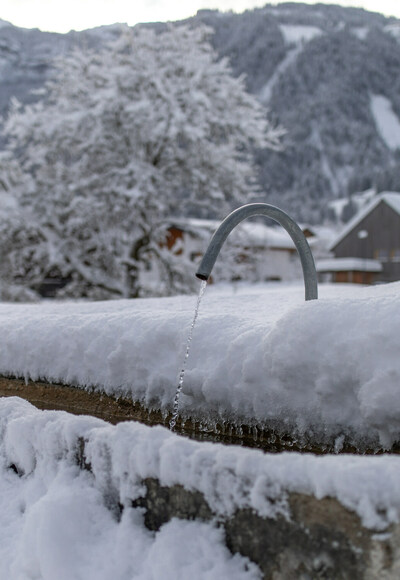 Winterlandschaft in Mellau