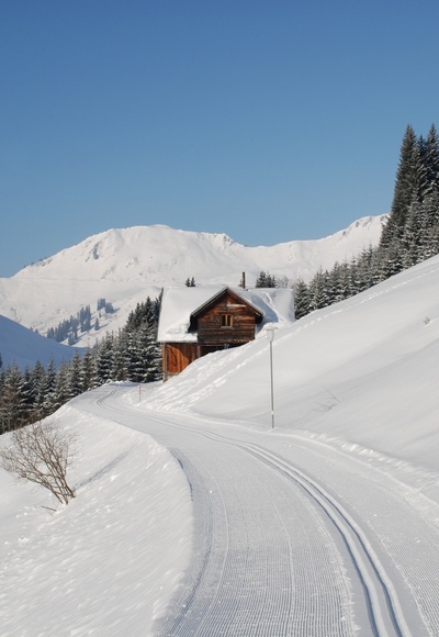 Langlaufloipe Unterdamüls