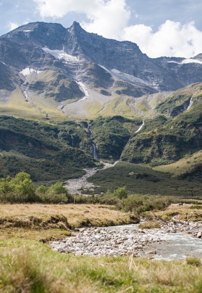 Blick auf den Hohen Sonnblick