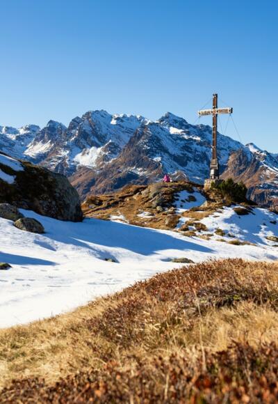 Gipfelkreuz Breitspitze
