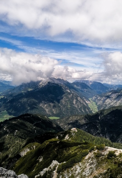 Aussicht nach Saalfelden