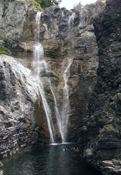 Canyoning Stuibenfälle