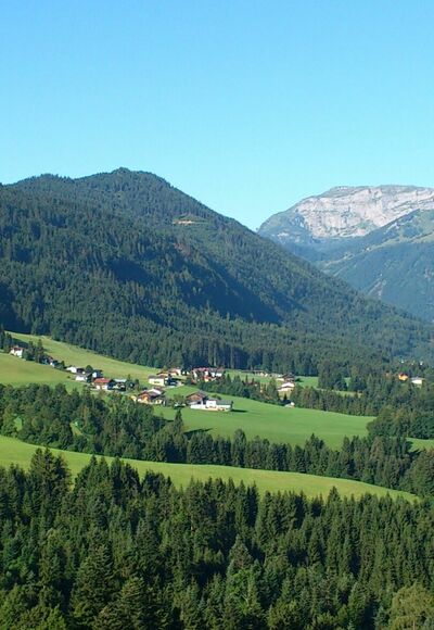 Brandenberg Blick Tal auswärts