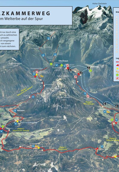 Pamorambild Salzkammerweg