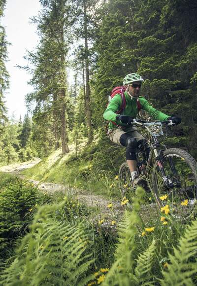 Trailabfahrt