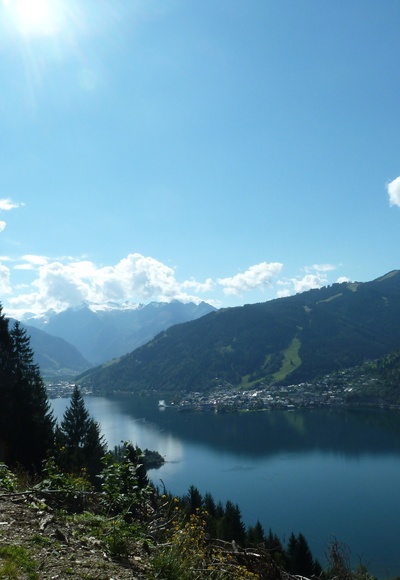 Aussichtsreiches Platzerl kurz vorm Mitterberg.