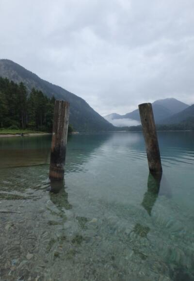 Plansee am Hotel Forelle
