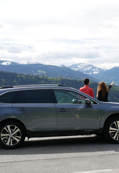 Traumhafter Ausblick auf der Subaru Abenteuer-Tour