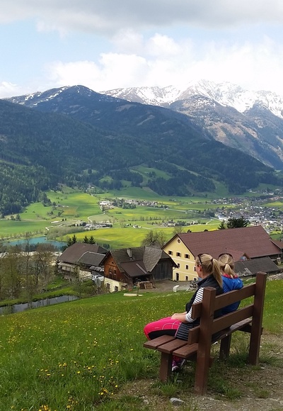 Schöne Aussicht am St. Martinerberg