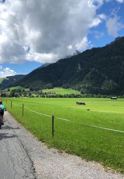 Richtung Leogang