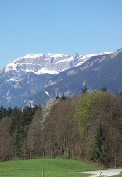 Blick auf das Rofangebirge/Sonnwendjoch
