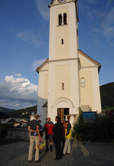 Am Kirchhügel von Kaprun