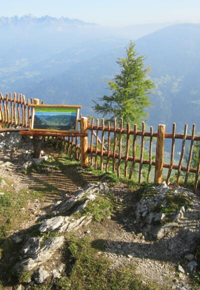 Panoramablick in die Hohen Tauern am Grenzstein, Hochstadelalm