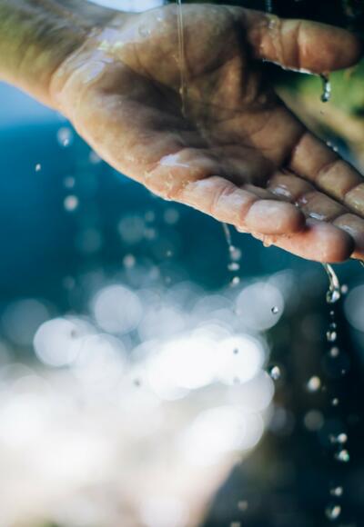 Lechweg entlang des Lechbachs