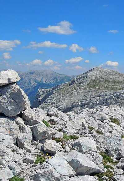 Gipfelpyramide am Kleinen Kraxenberg