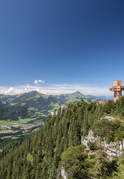 Buchensteinwand mit Jakobskreuz