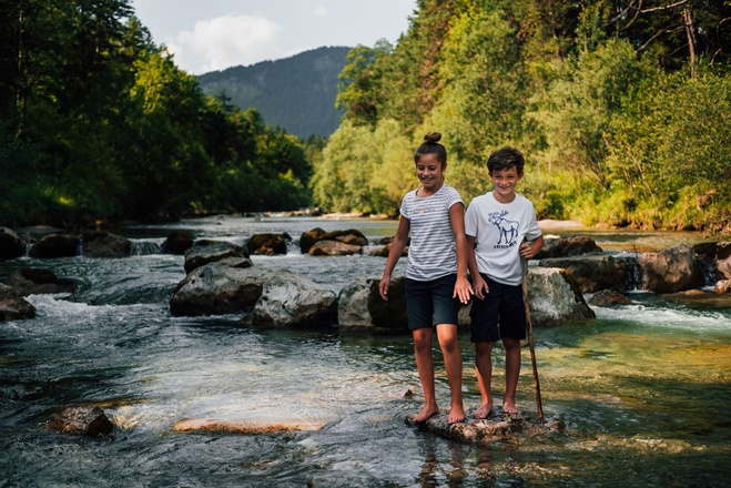 Naturschauspiel Kreuth - DER Wassererlebnisweg an der Weißach