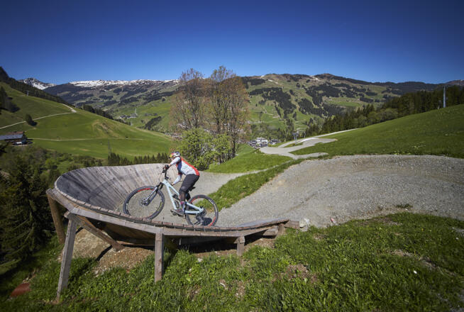 Vali Höll am Buchegg-Trail