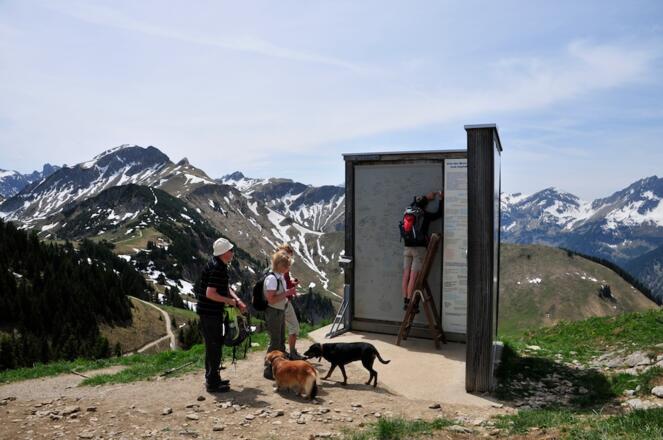 Eintrag ins größte Gipfelbuch der Alpen 