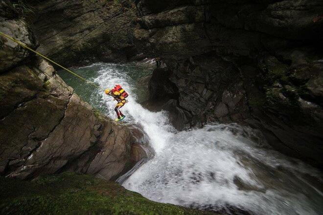 Abseilstellen bis 25 Meter