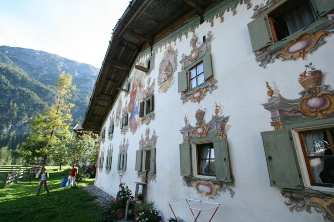 Holzgau Hausfassade
