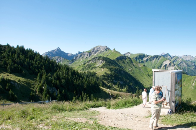 größtes Gipfelbuch der Alpen am Neunerköpfle