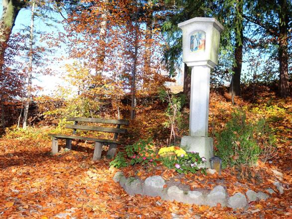 4. Station vom Rosenkranzweg von Puch nach St. Jakob am Thurn