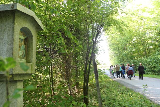 3. Station - Rosenkranzweg von Puch nach St. Jakob am Thurn