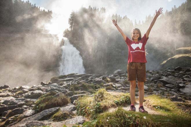 Startpunkt: Krimmler Wasserfälle - die höchsten Fälle Europas