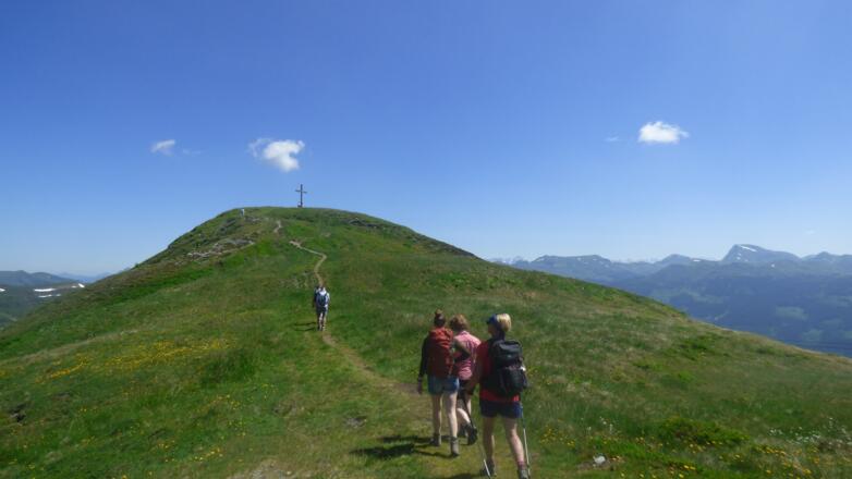 Die letzten Meter zum 2000er Gipfel