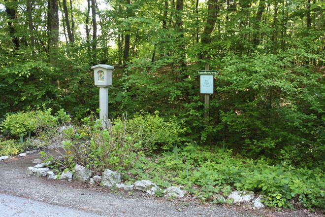 1. Station - Rosenkranzweg von Puch nach St. Jakob am Thurn