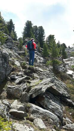 im leichten Blockwerk