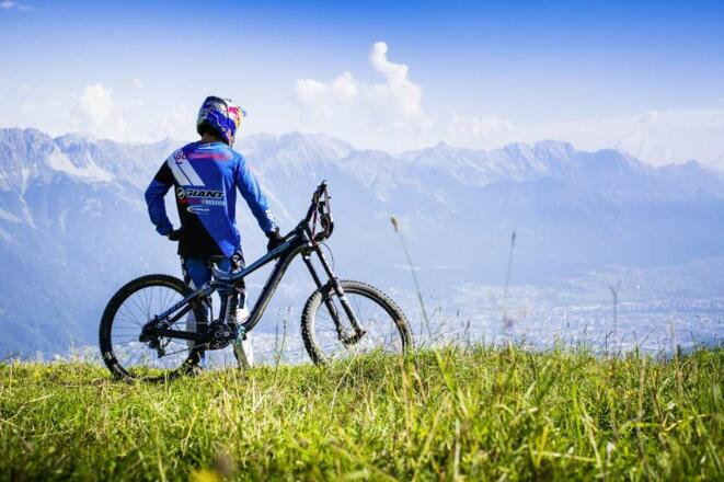 VTT dans la région de Mutters