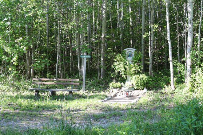 2. Station - Rosenkranzweg von Puch nach St. Jakob am Thurn