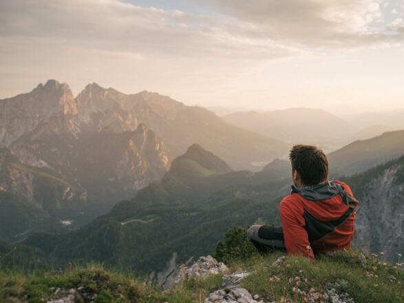 Abendstimmung rund um das Buchsteinhaus