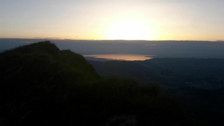 Blick auf den Bodensee von der Winterstaude