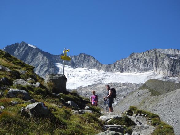 Weg Richtung Gasthof Finkau