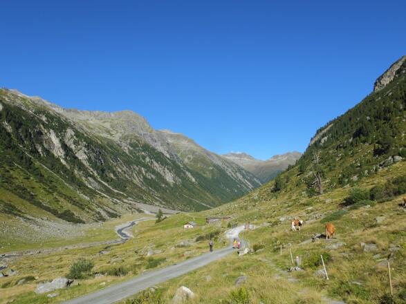 Wanderung zum Talschluss