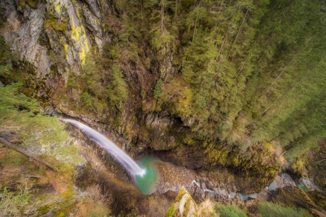 Der Untersulzbach-Wasserfall