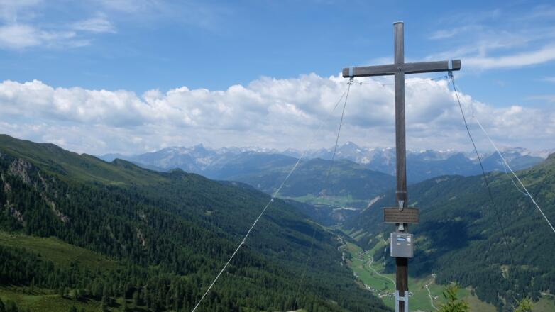Blick talauswärts über das Schmirntal