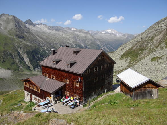 Angekommen mit super Ausblick