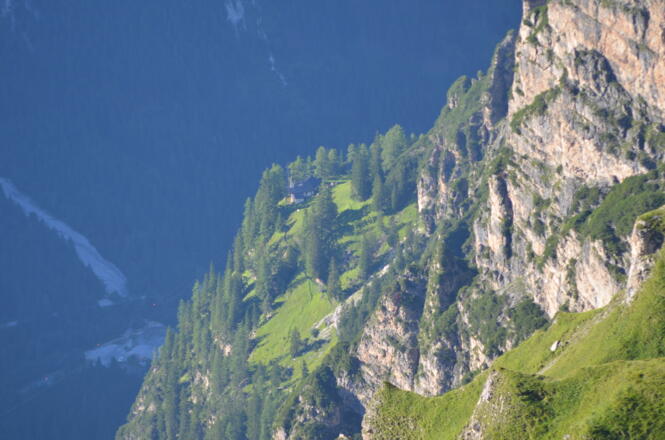 Blick ins Gschnitztal, St. Magdalena
