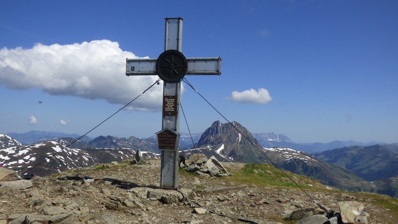 Gipfel Wildkogel auf 2224m